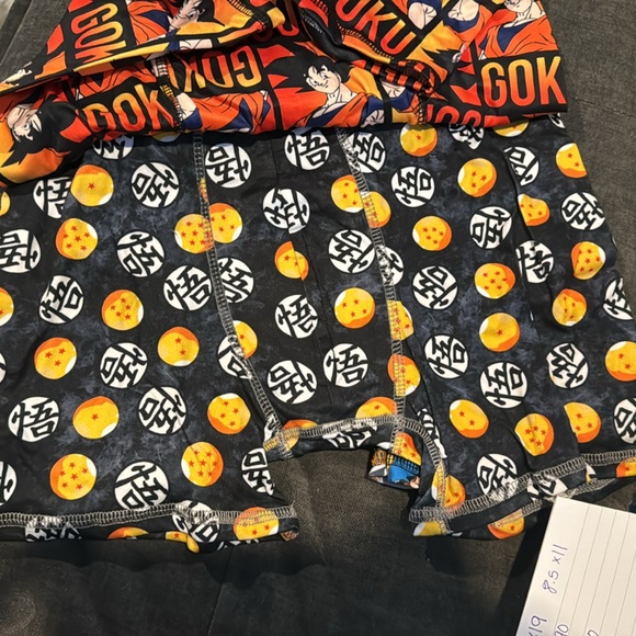 Boys Wonder Nation Boxer Briefs 4 PACK (XL-14/16) NEW DragonBall Z - Picture 2 of 4
